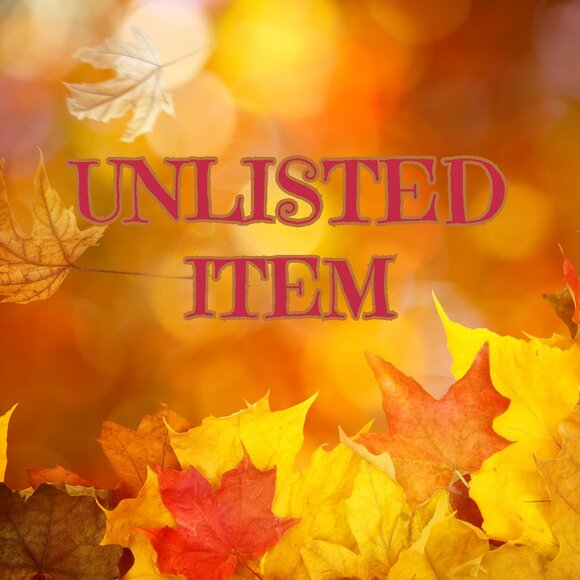 UNLISTED ITEM - Picture 1 of 1